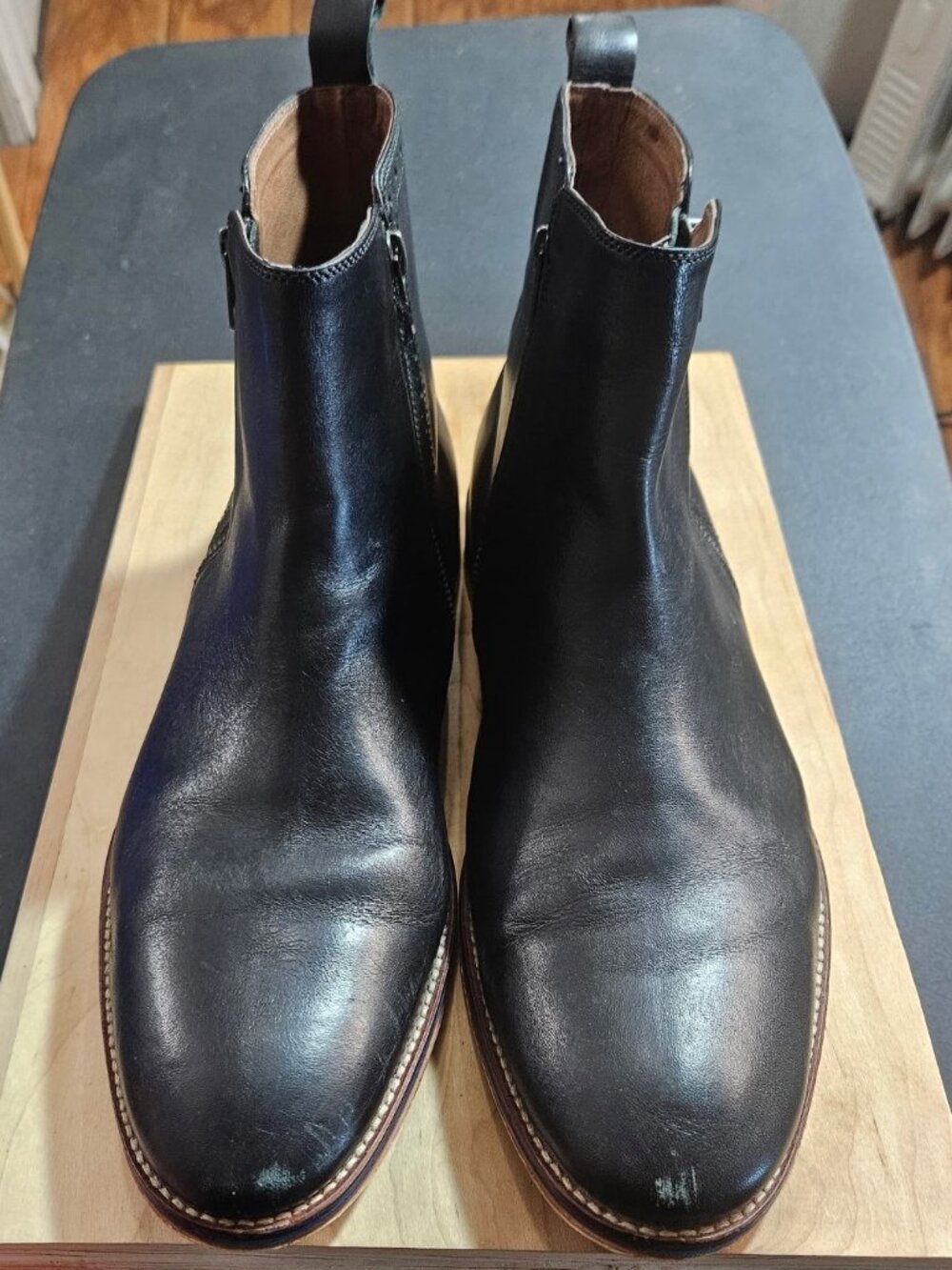 Johnson & Murphy Conrad Double Zipper Boots Size 11.5
